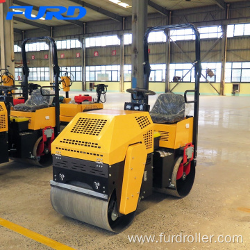 Japan Engine Ride-on Roller Compactor Double Drum Vibratory Road Roller